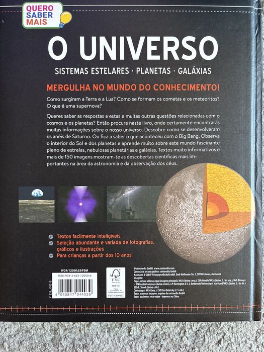 Enciclopédia infantil O Universo
