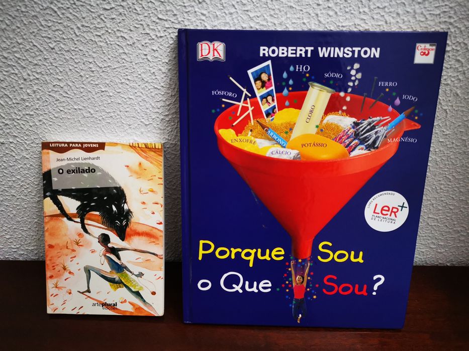 2 Livros Juvenis - O Exilado / Porque Sou o Que Sou