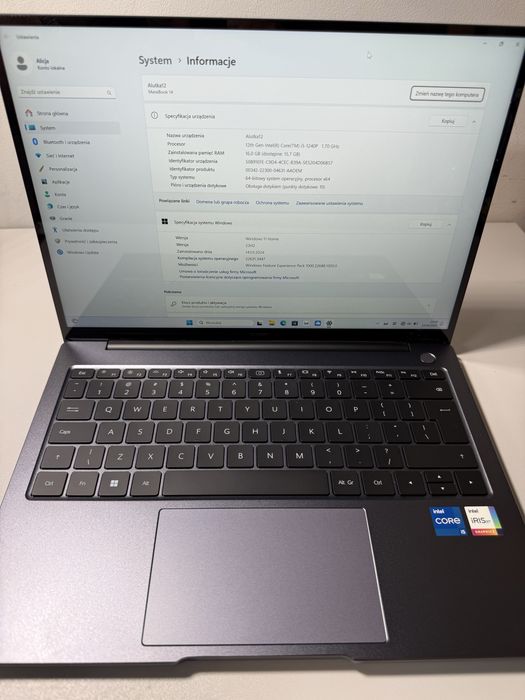 Huawei Matebook 14 model KLVF-X 16 RAM/Jak nowy/ Wrocław sklep