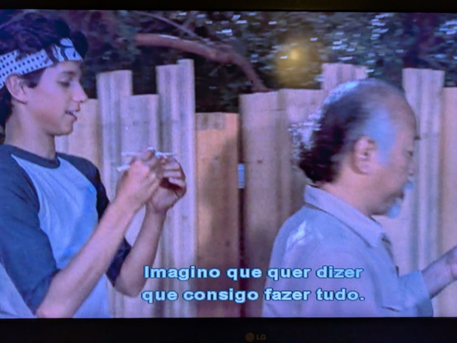 DVD " Momento da Verdade - Karate Kid " 1984 (Como Novo)