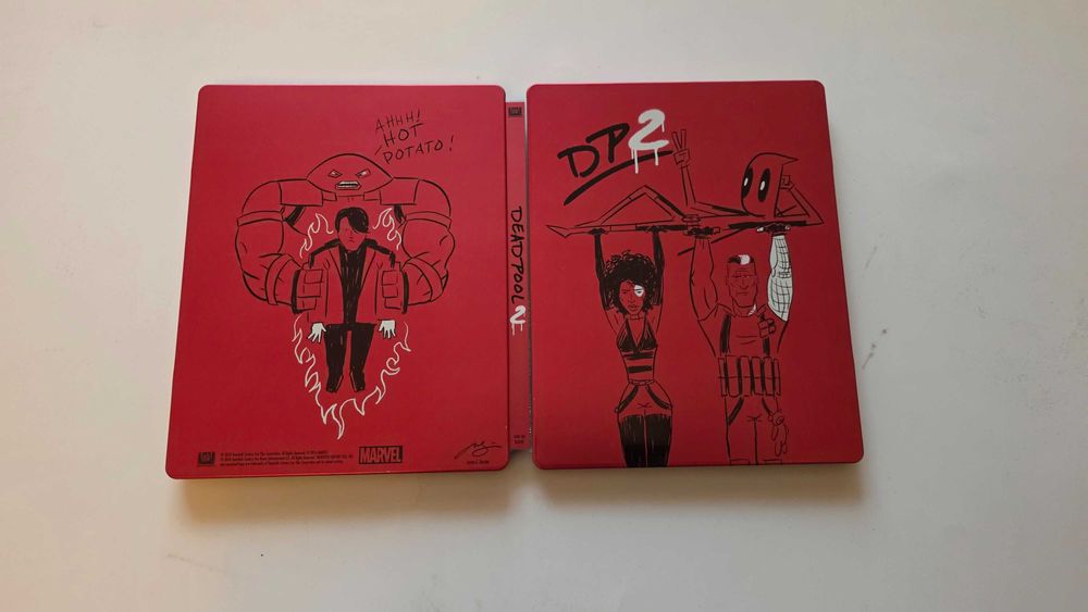 blu ray Deadpool 2 4k steelbook PL