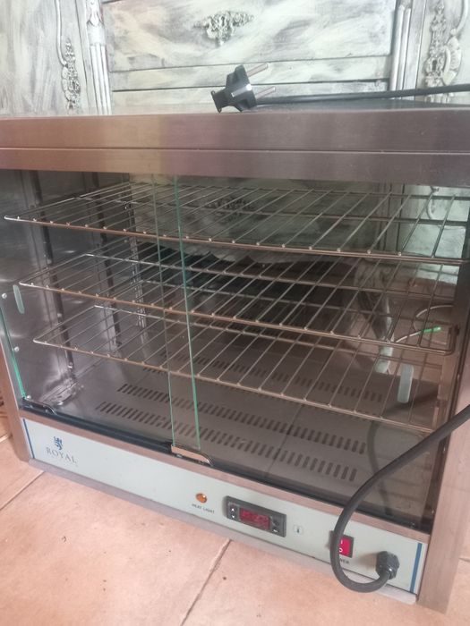 Expositor aquecido novo