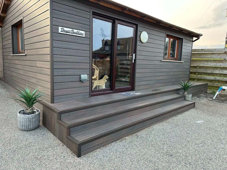 Deska kompozytowa elewacyjna II generacji drewnopodobna