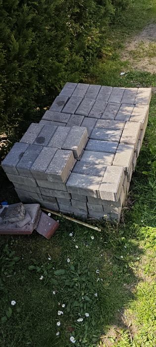 Kostka brukowa 8cm z rozbiórki. Ponad 3,5m²