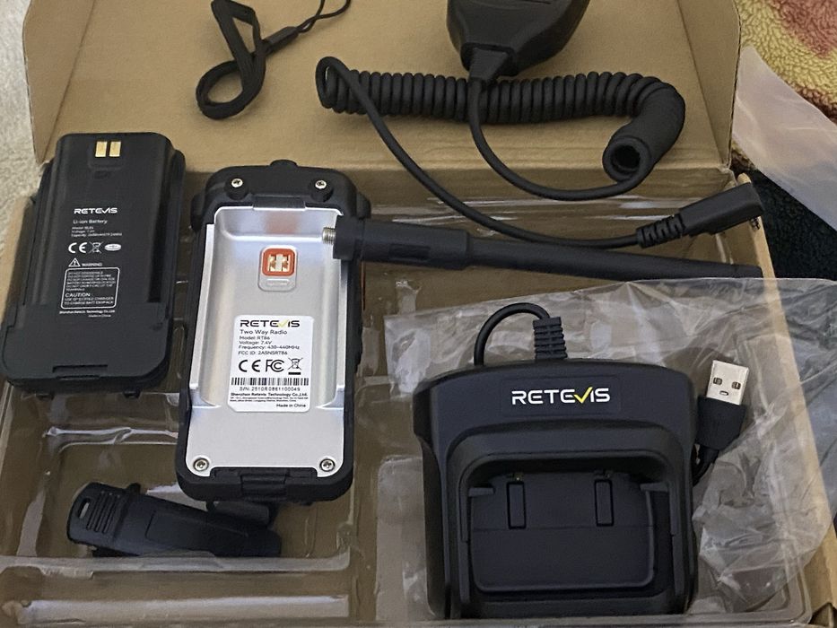 Рація портативна радіостанція Retevis RT 86  ,далекобійна ,на 30 км, 1800 грн.