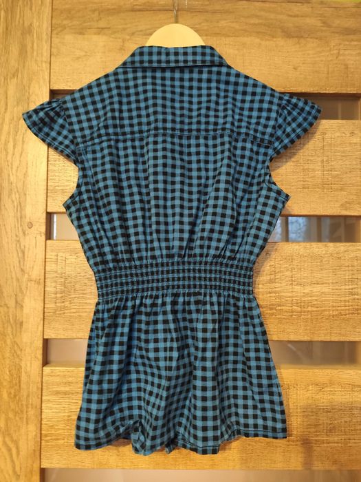 Świetna bluzka w kratę rozmiar XS