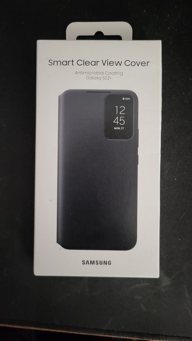 Etui samsung s22+ smart clear wiew cover