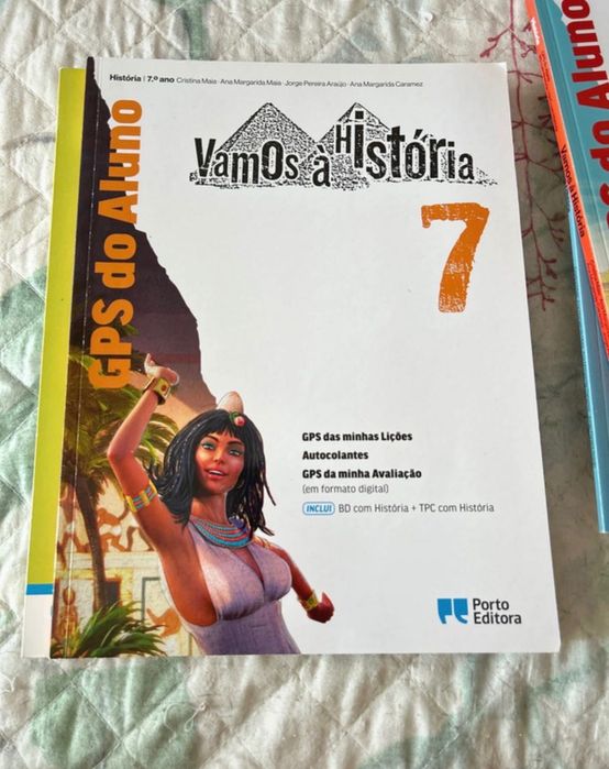 Manual e caderno de atividades professor “Vamos à História 7”