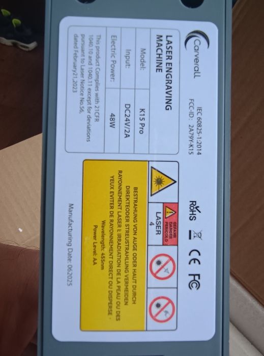 Лазерний гравер Carverall 15 pro,5-7w
Carverall
Visit the Store
4