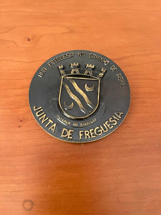 Medalha Antiga Bronze - Alverca do Ribatejo
