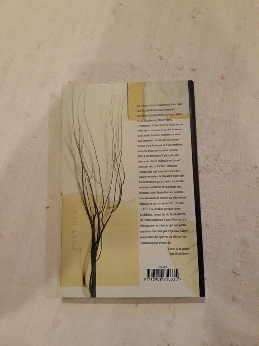 Black Orchid - Dave McKean / Neil Gaiman - capa dura