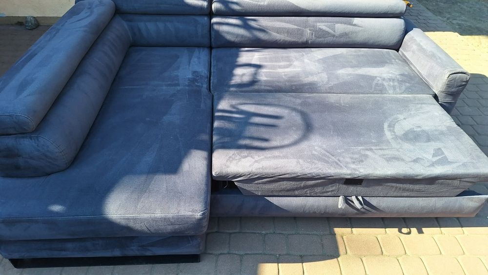 Narożnik super stan zagłówki regulowane.