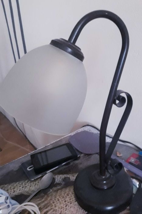 Żyrandol + kinkiet i lampka