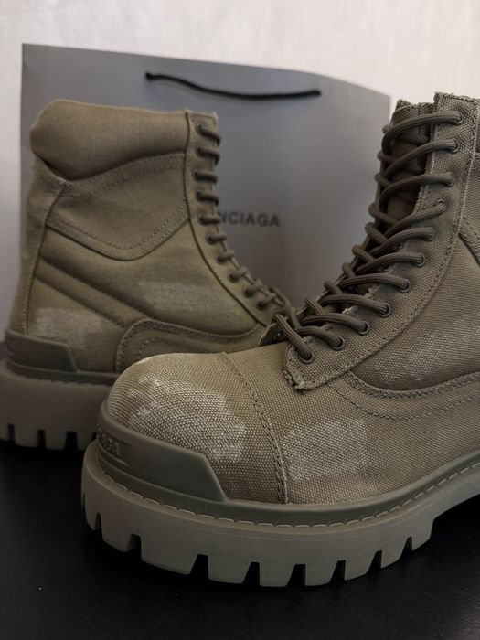 Balenciaga Combat Strike Boots  черевики ботинки
