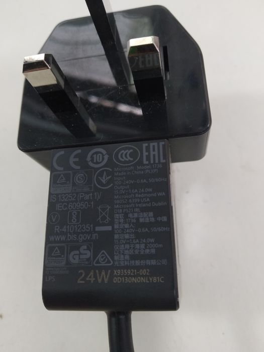 Блок живлення Microsoft 1736   15V-1.6A(Surface Pro 3,4,5,6,7)