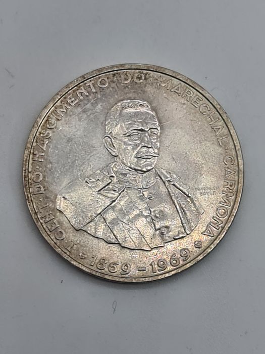 Moeda de 50 escudos Marechal Carmona