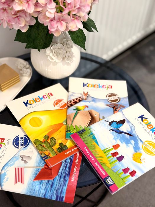 Kolekcja Przedszkolaka – 5-latki. Karty pracy (4 części)
