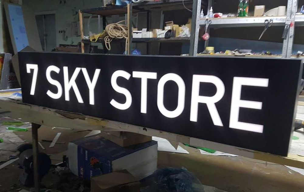 ЛАЙТБОКС, вывеска, вивіска на кафе, банер, табличка, фасадна табличка ...