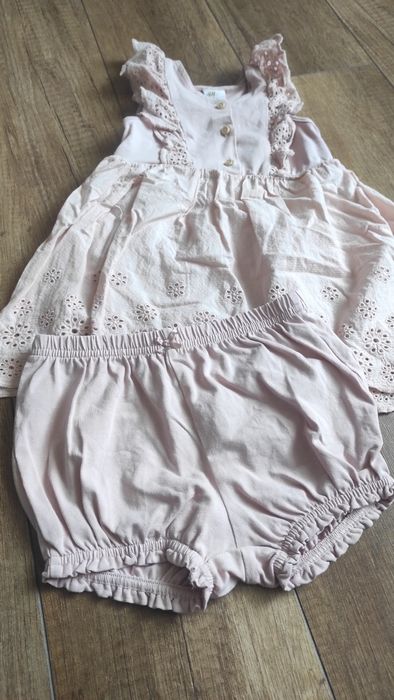 Sukienka + bloomersy 80