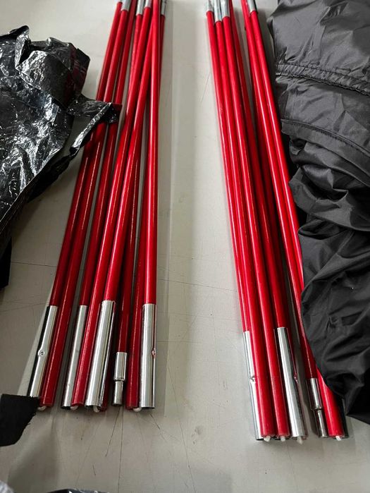 XXL Mocny Namiot Turystyczny Kempingowy High Peak Rodzinny 4 osobowy