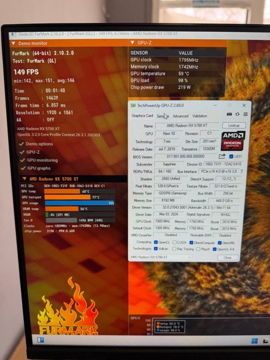 ТОП Відеокарта Sapphire Nitro+ RX 5700XT 8G GDDR6 KLAVAcomp