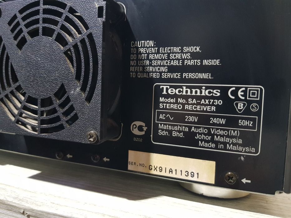 5.1AV Стерео ресивер/підсилювач Technics SA-AX 730 5х100Вт б/у з Німеч