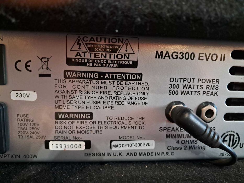 Ashdown MAG300 EVO II Combo basowe + case