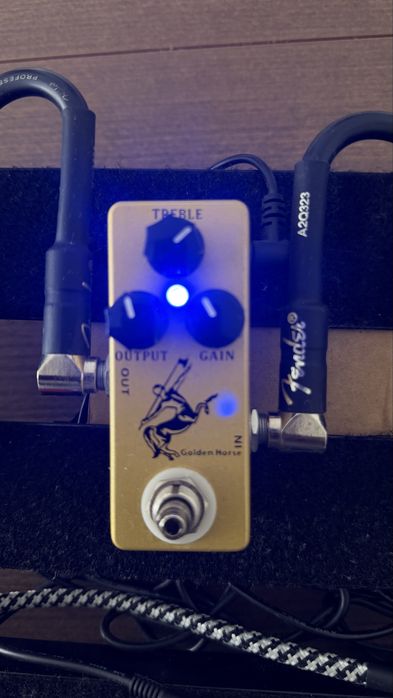 Mosky Golden Horse Overdrive | Estilo Klon | Pedalboard Guitarra eletrica