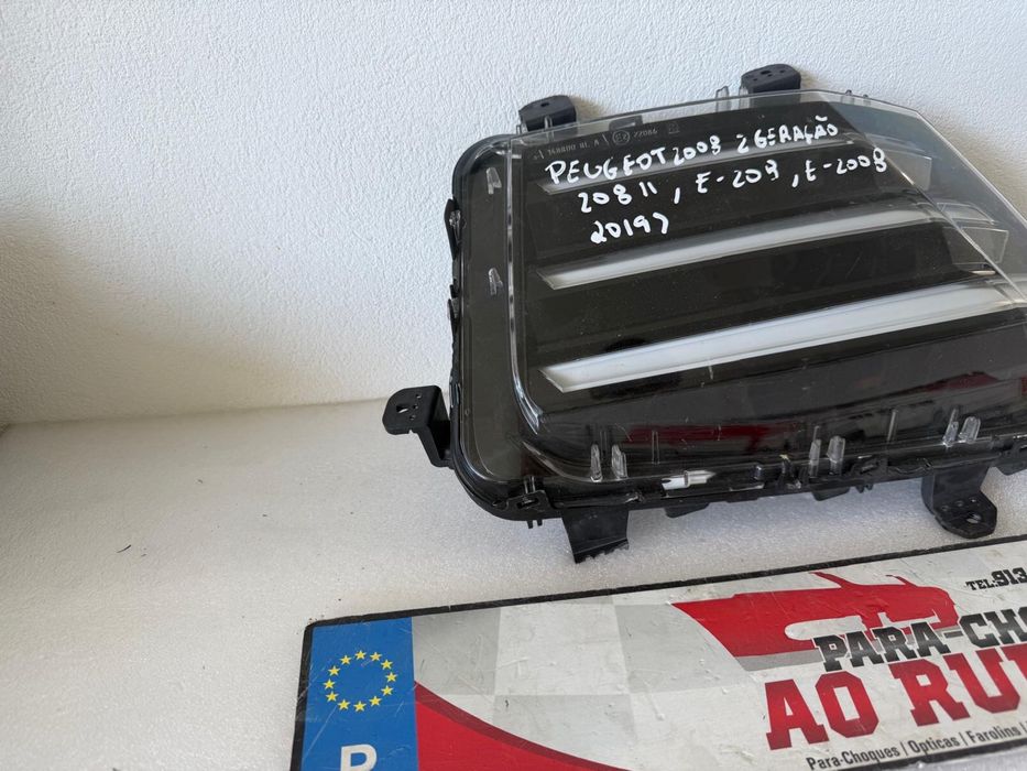 farol diurno drt peugeot 2008 ii, 208 ii,e-208 e e-2008 2019>
