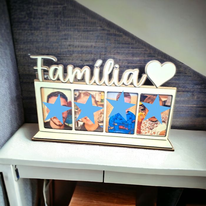 Moldura da Família Personalizada