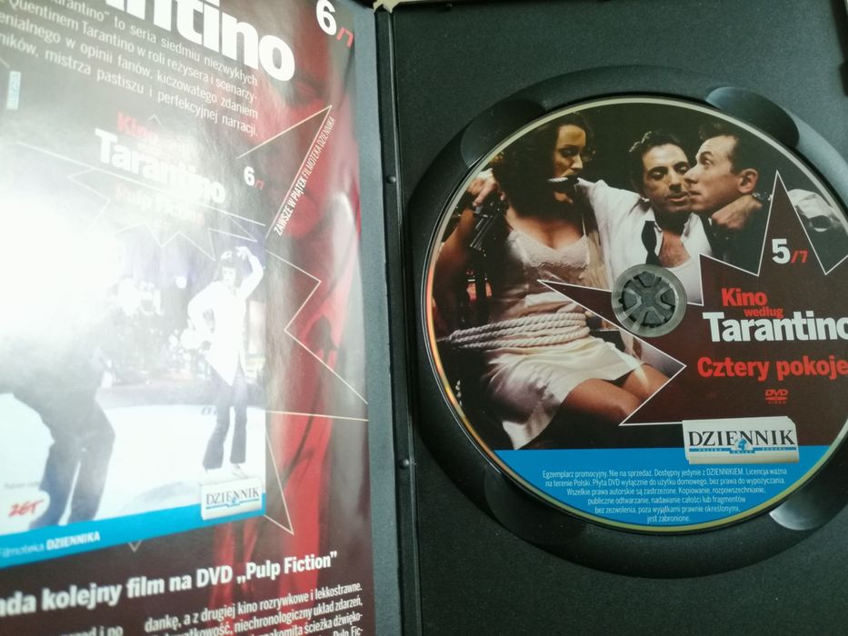 Film Tarantino na dvd Cztery pokoje