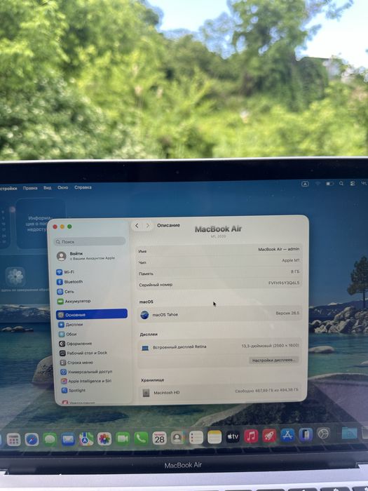 Macbook Air M1 100% АКБ 8/512gb Space grey A2337 не макбук про Pro M1 m2 A2338