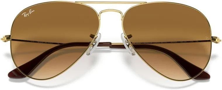 Ray-Ban Aviator Gradient RB3025 - Aviador Dourado