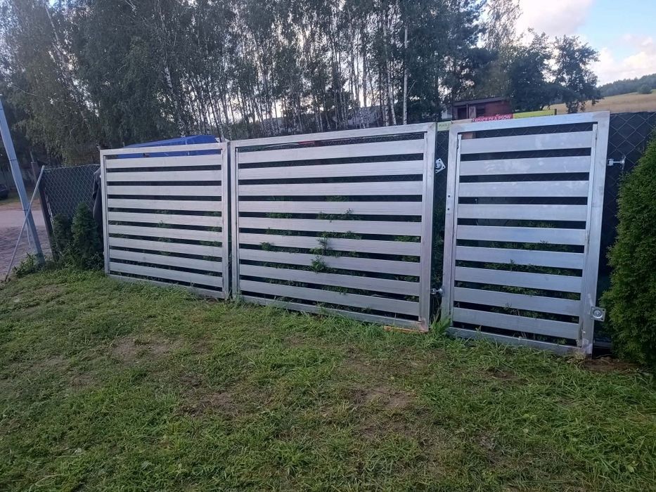 Brama skrzydłowa 4m Nero hit