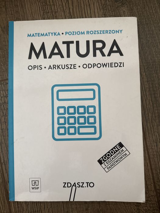 podrecznik z arkuszami do matury matematyka rozszerzona