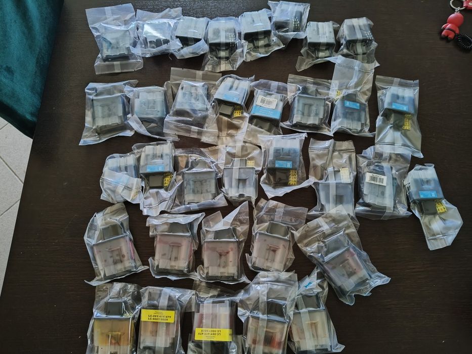 34 szt kolorowy tusz do drukarki brother