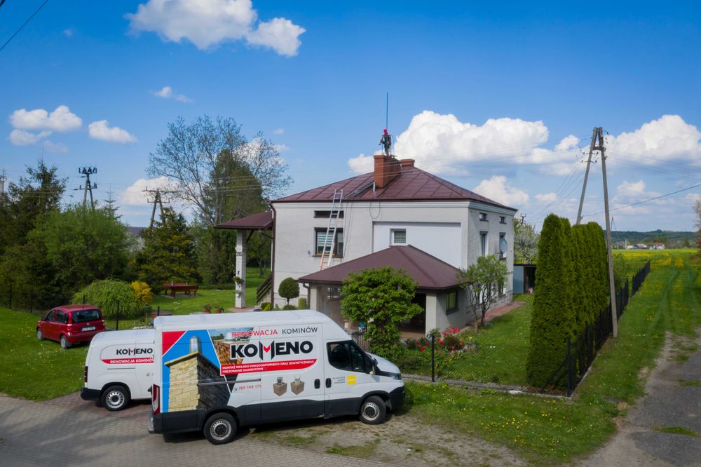 Frezowanie Kominów Systemy kominowe Montaż wkładów kominowych