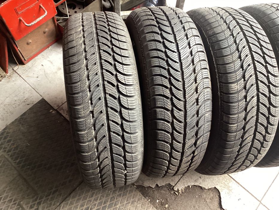 DĘBICA 195/65r15  4sztuki opony zima zimowe 7.3mm 2021r