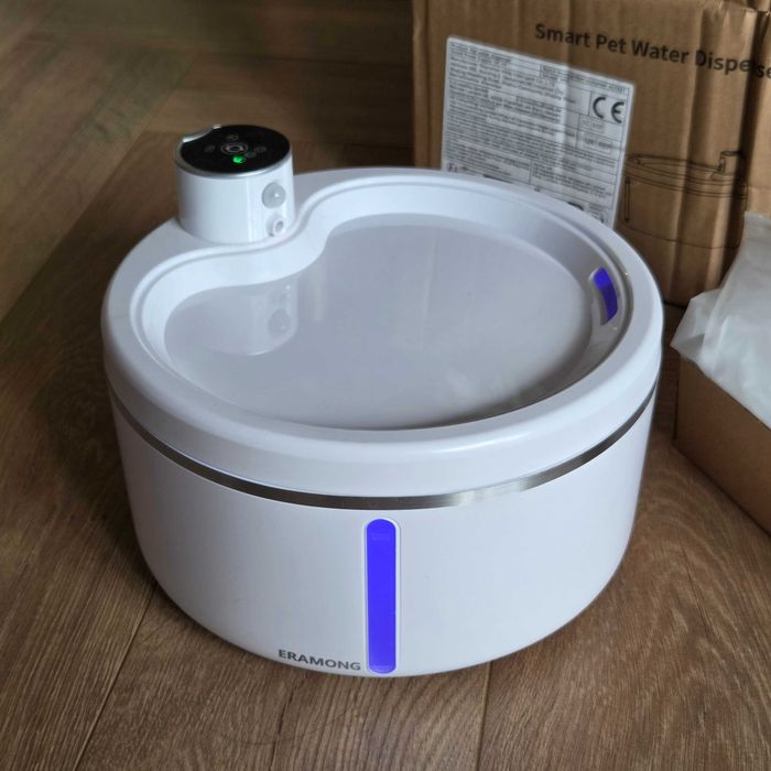 Автоматична поїлка для котів/собак ERAMONG Smart Pet Water Dispenser 3.5 л бездротова
