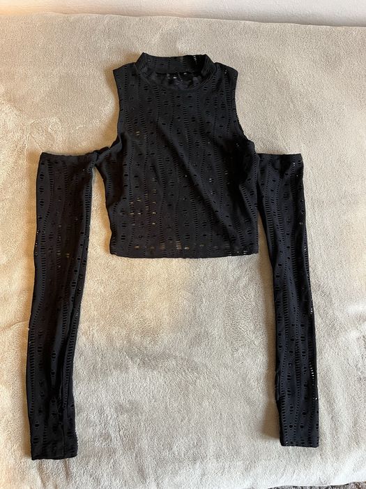 Bluzka cutout longsleeve