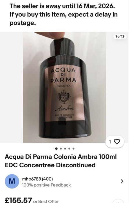 Парфюм Unisex . Распродажа