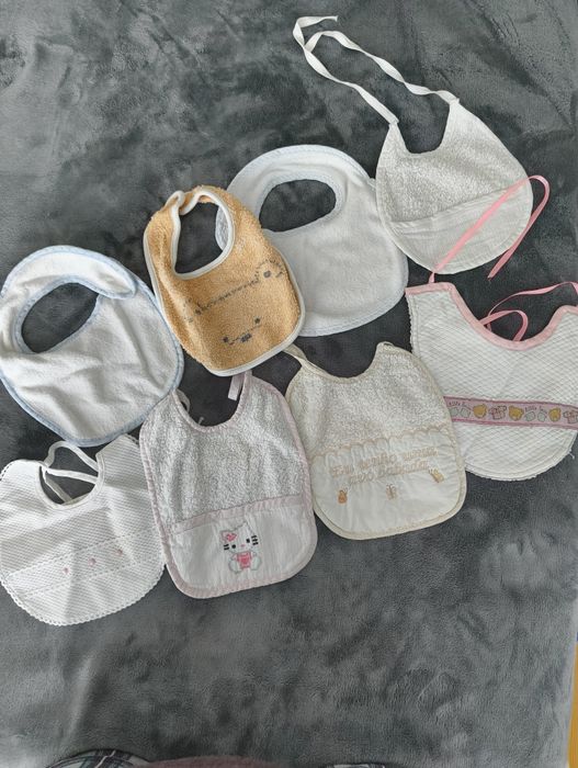 Babetes bebê variadas