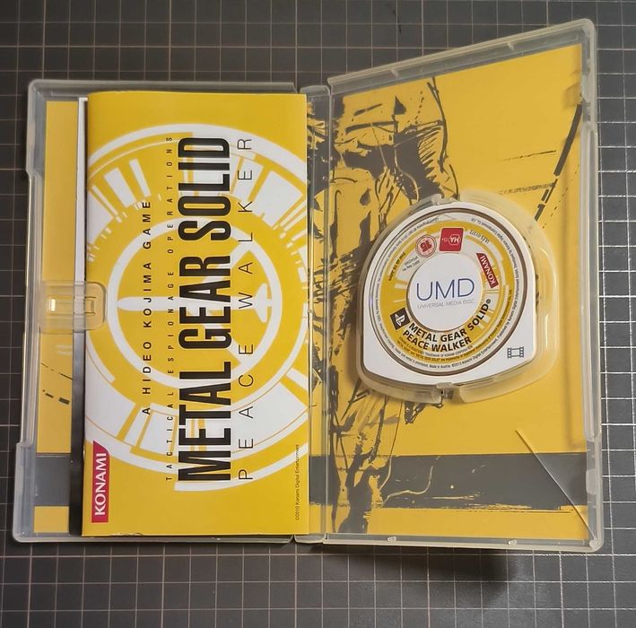 Metal Gear Solid Peace Walker PSP BBFC PAL