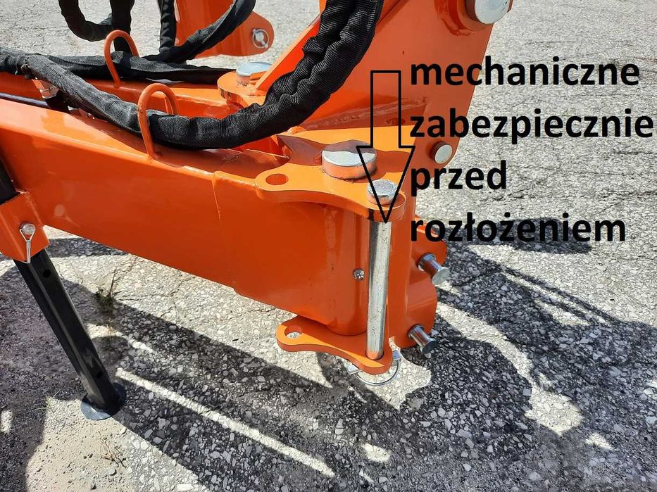 WYPRZEDAŻ Kosiarka Bijakowa ZEPPELIN 1600R WZMACNIANA Boczna do Skarp