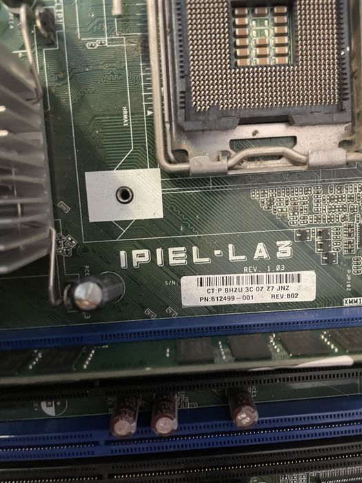 Материнська плата+ процессор