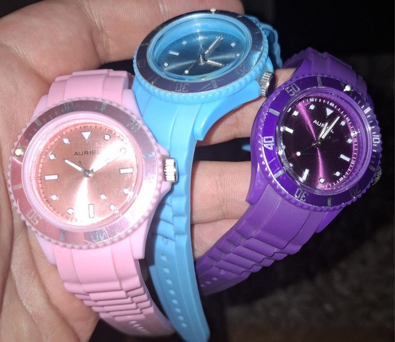 Relógios Auriol 3 unidades