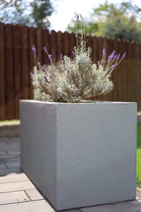 Donice ogrodowe ze styropianu Donice betonowe