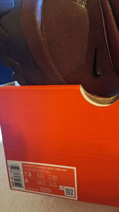 Nike City Classic Boot PRM WP US7.5 EU38.5,US8.5, EU40 FZ8629 600