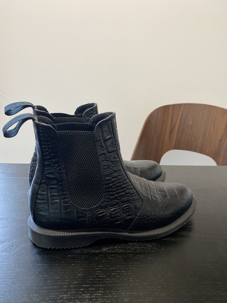 Dr.Martens czarne sztyblety croco krokodyl Warszawa rodmie cie OLX.pl