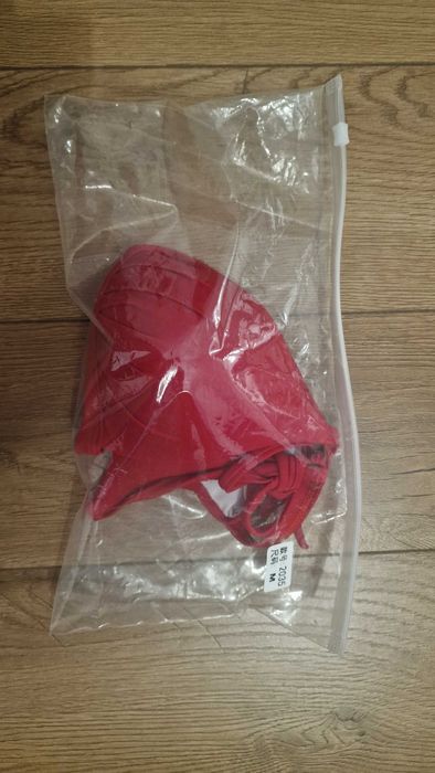 Strój kąpielowy dwuczęściowy Bikini czerwony M